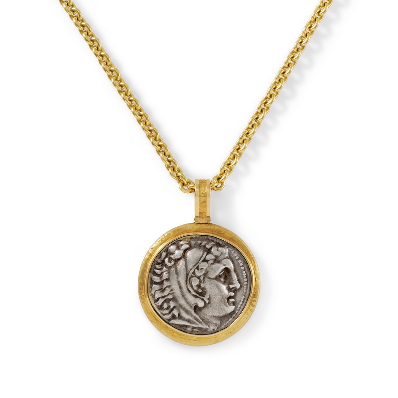 Authentic Kleopatra III Coin Pendant