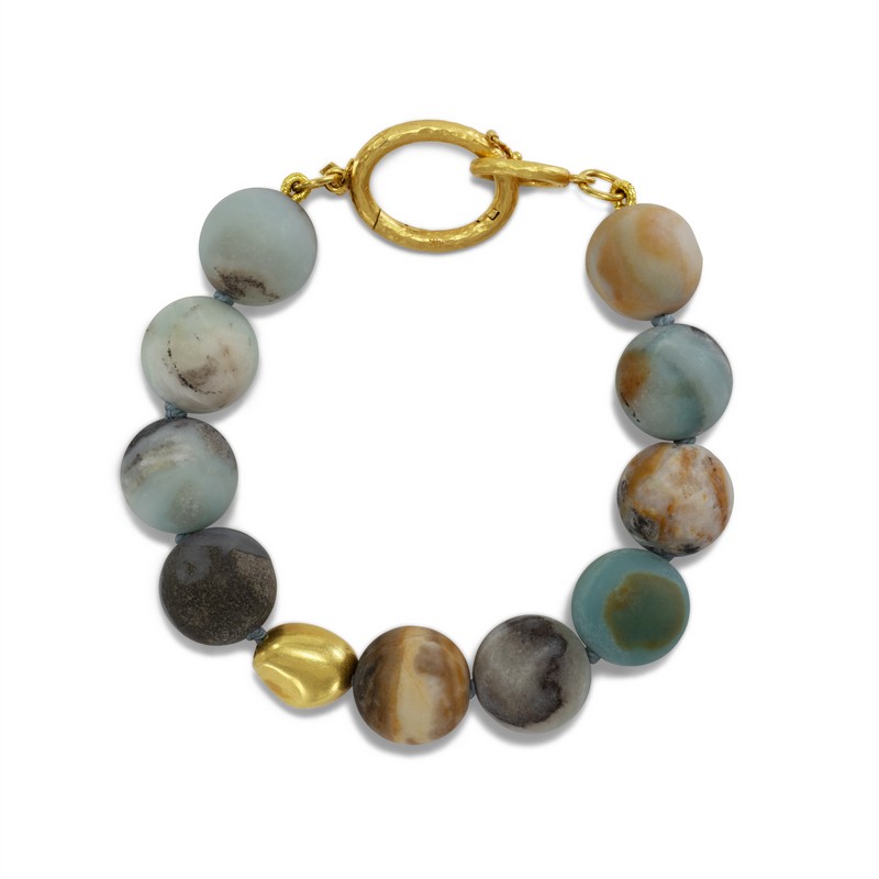 Amazonite Bead Bracelet